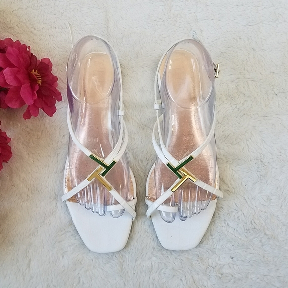 TED BAKER LONDON Leather Strappy Sandals - Picture 1 of 7